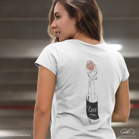 T-Shirt Femme "YOU'RE NOT IN LOVE, YOU'RE JUST DRUNK"