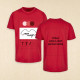 T-Shirt Homme personnalisé - rouge