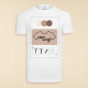 T-Shirt Homme personnalisé Devant - blanc