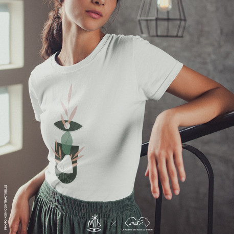 T-shirt LA TERRE by MLN - Collection Les élements