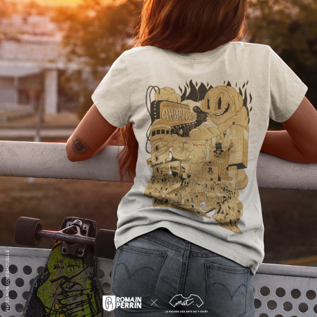T-shirt GHOST CITY- Collection " " by Romain Perrin