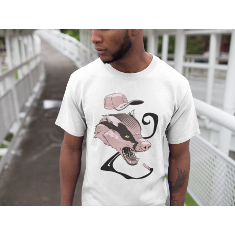 T-shirt Badger - collection Cosmic Circus