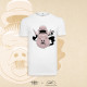 T-shirt Cochon - collection Cosmic Circus