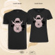 T-shirt Cochon - collection Cosmic Circus