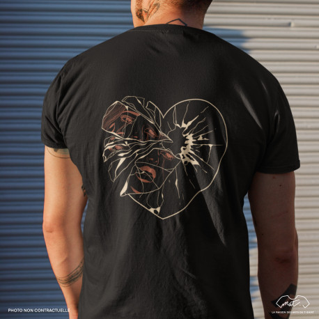 T-Shirt Homme - broken heart